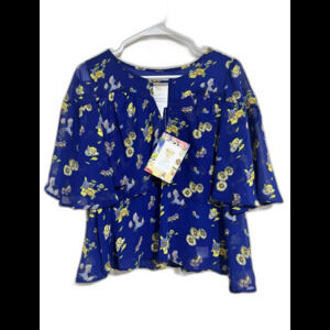 Her Universe X Disney - Alice in Wonderland by Mary Blair Top | Sz XS | NWT